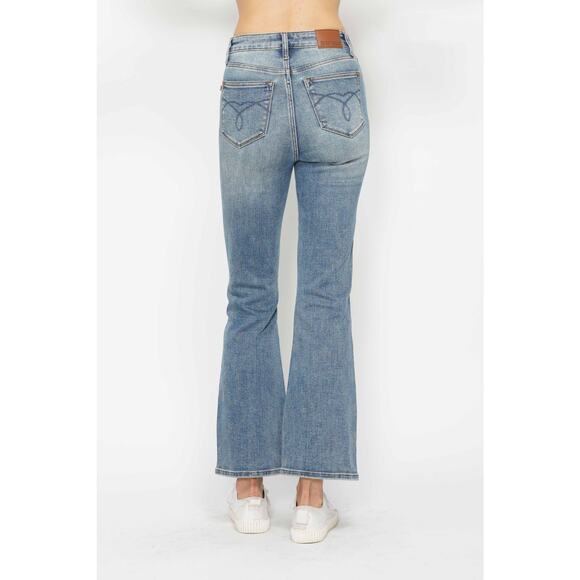 Judy Blue Tummy Control Embroidered Pocketed Bootcut Jeans -JB88783MDL - 0/24 - Picture 3 of 6